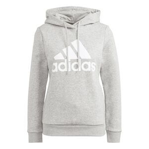 Adidas Womens/Ladies Essentials Big Logo Fleece Hoodie / Gray